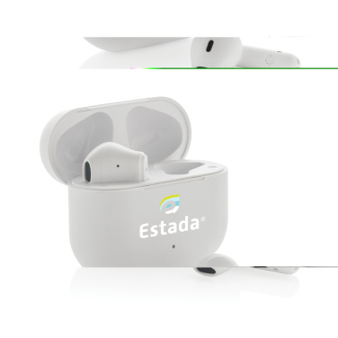 Logotrade Logogeschenke das Foto: Tunevo kabellose Ohrhörer aus RCS recyceltem Kunststoff