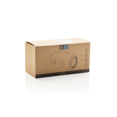 Logotrade Werbeartikel das Foto: Prisma 16W IPX4 Speaker aus RCS rec. rPET