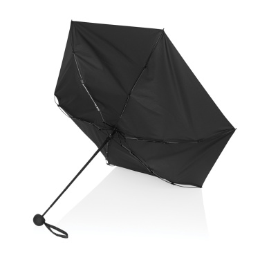 Logotrade Logogeschenke das Foto: 19,5“manueller Super-Mini-Schirm aus Aware™ rPET 190T Pongee