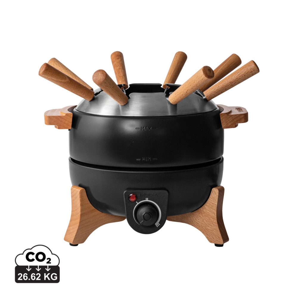 Logotrade Geschäftsgeschenke das Foto: BOSKA electrisches Party Fondue Set - 2.3L (EU Type F)