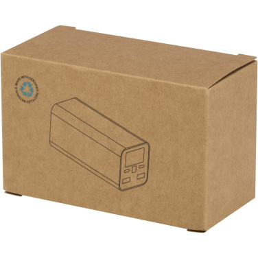 Logotrade Firmengeschenke das Foto: Acamar 70 W 20.000 mAh Laptop Powerbank aus recyceltem Aluminium