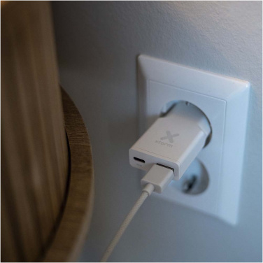 Logotrade Werbeartikel das Foto: Xtorm XG2SL025 Go2 SlimLine 25W Ladegerät