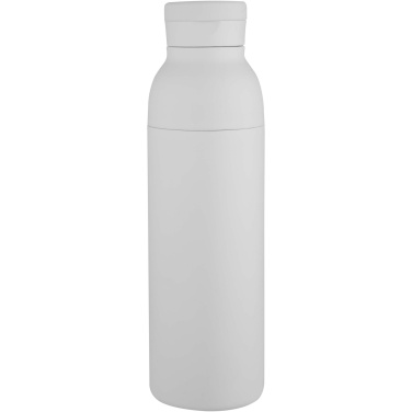 Logotrade Werbegeschenke das Foto: Illuminate 650 ml RCS doppelwandige Isolierflasche aus recyceltem Edelstahl