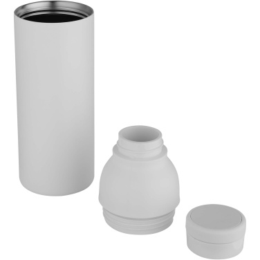 Logotrade Werbeartikel das Foto: Illuminate 650 ml RCS doppelwandige Isolierflasche aus recyceltem Edelstahl