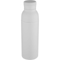 Illuminate 650 ml RCS doppelwandige Isolierflasche aus recyceltem Edelstahl, Weiß