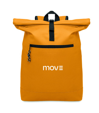 Logotrade Geschäftsgeschenke das Foto: Rolltop-Rucksack 600D