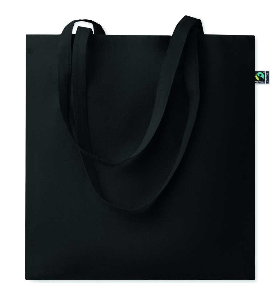 Logotrade Geschäftsgeschenke das Foto: Einkaufstasche Fairtrade 180g