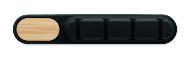 Logotrade Werbeartikel das Foto: Kabel-Halter Silikon