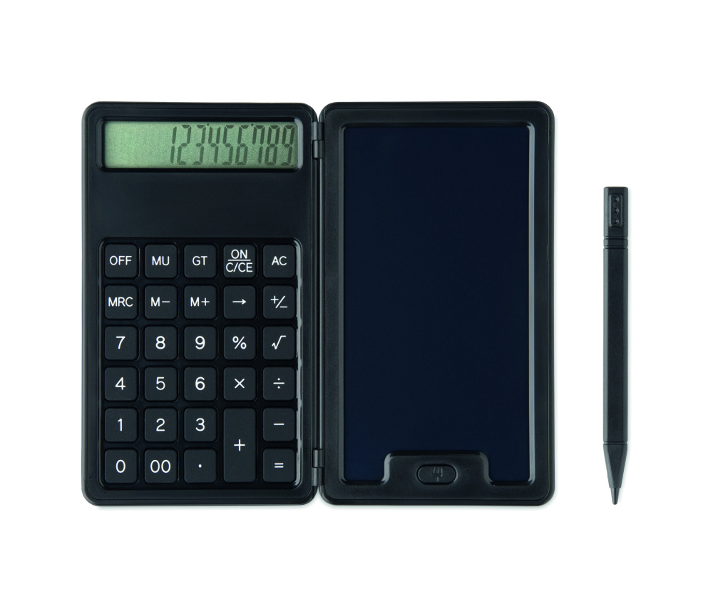 Logotrade Geschäftsgeschenke das Foto: Taschenrechner mit LCD-Tafel