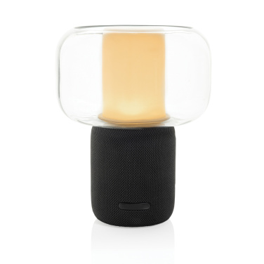 Logotrade Werbeartikel das Foto: Lux 10W Lautsprecherlampe aus RCS recyceltem Kunststoff