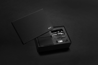 Logotrade Geschäftsgeschenke das Foto: Swiss Peak RCS Deluxe Business-Set mit Becher
