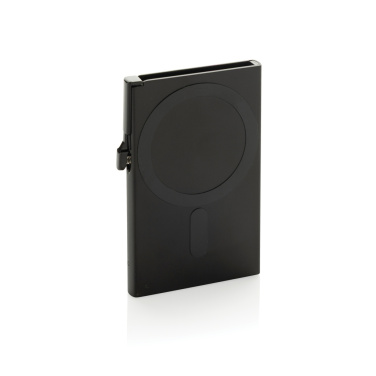 Logotrade Firmengeschenke das Foto: Magnetischer RFID-Kartenhalter aus Aluminium für Smartphones