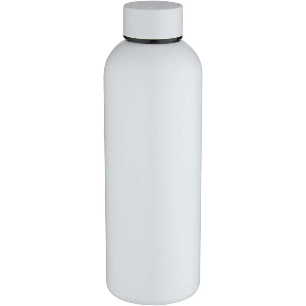 Logotrade Geschäftsgeschenke das Foto: Spring 750 ml RCS-zertifizierte einwandige Trinkflasche aus recyceltem Edelstahl
