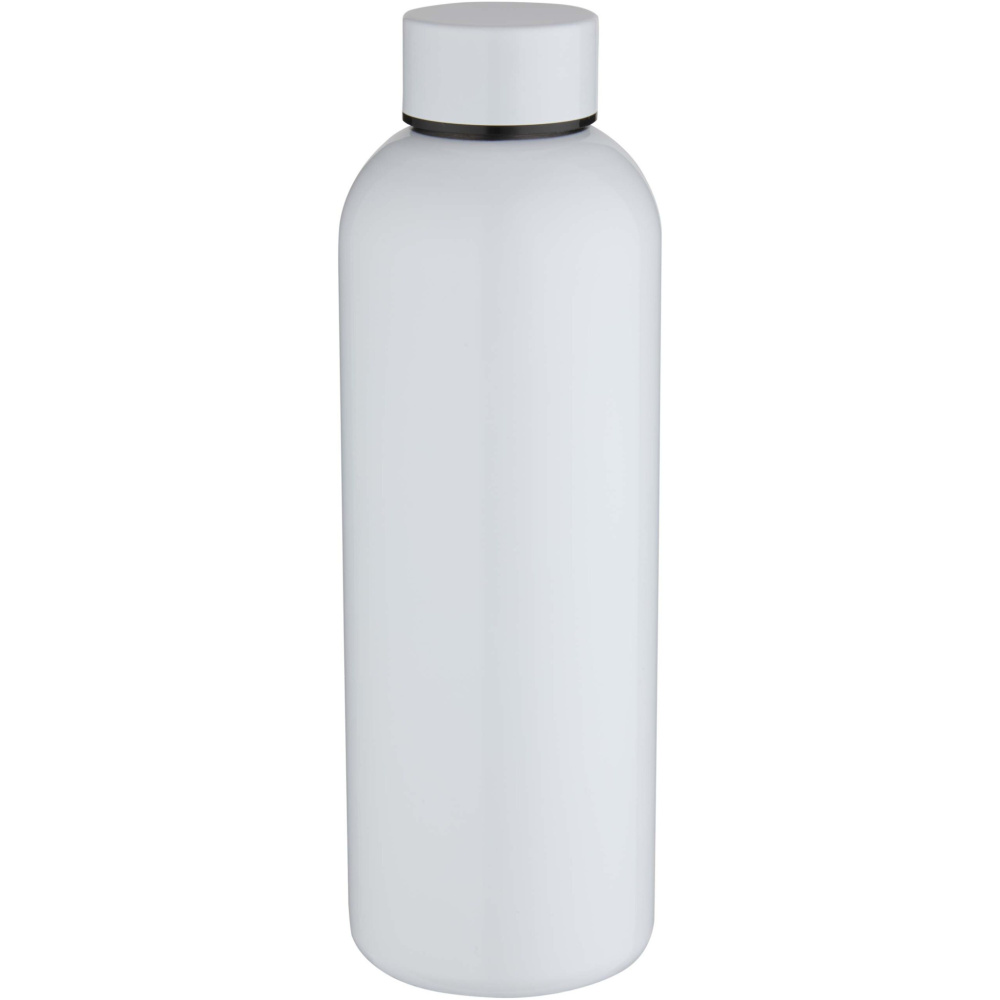 Logotrade Firmengeschenke das Foto: Spring 750 ml RCS-zertifizierte einwandige Sublimation Trinkflasche aus recyceltem Edelstahl