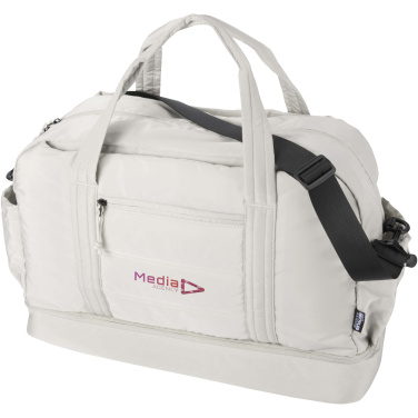 Logotrade Logogeschenke das Foto: Puffer GRS recycelte Reisetasche mit isoliertem Boden 30L