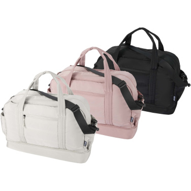 Logotrade Firmengeschenke das Foto: Puffer GRS recycelte Reisetasche mit isoliertem Boden 30L