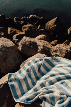 Logotrade Firmengeschenke das Foto: VINGA Lagoa GRS Strandtuch