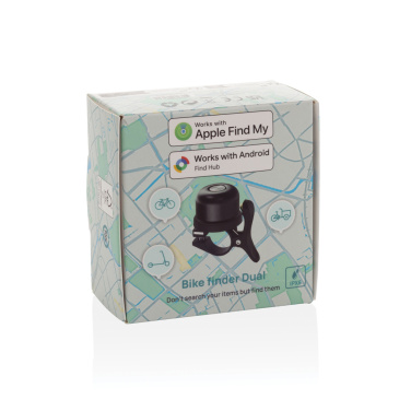 Logotrade Werbeartikel das Foto: Bikefinder Dual RCS Fahrradklingel mit weltweiter Ortung