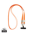 Nivo Crossbody-Handyband aus RCS recyceltem PET, orange