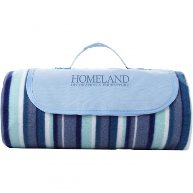Logo trade advertising products image of: Riviera water-resistant outdoor picnic blanket