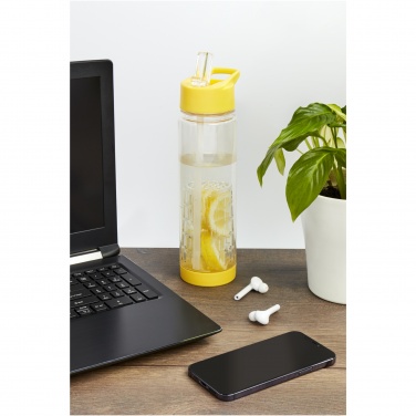 Logo trade promotional product photo of: Tutti-frutti 740 ml Tritan™ infuser sport bottle