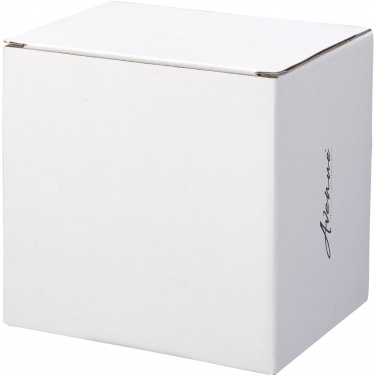 Logotrade promotional item picture of: Hearth 400 ml ceramic mug with wooden coaster