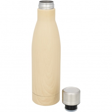 Logotrade advertising product image of: Vasa 500 ml wood-look copper vacuum insulated bottle