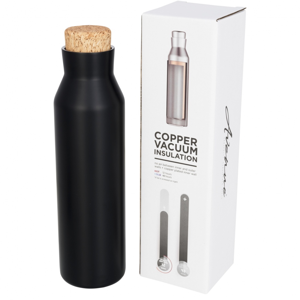 Logo trade promotional gifts image of: Norse 590 ml copper vacuum insulated bottle