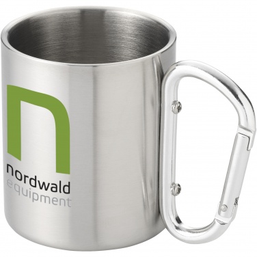 Logotrade promotional giveaway picture of: Alps 200 ml insulated mug with carabiner