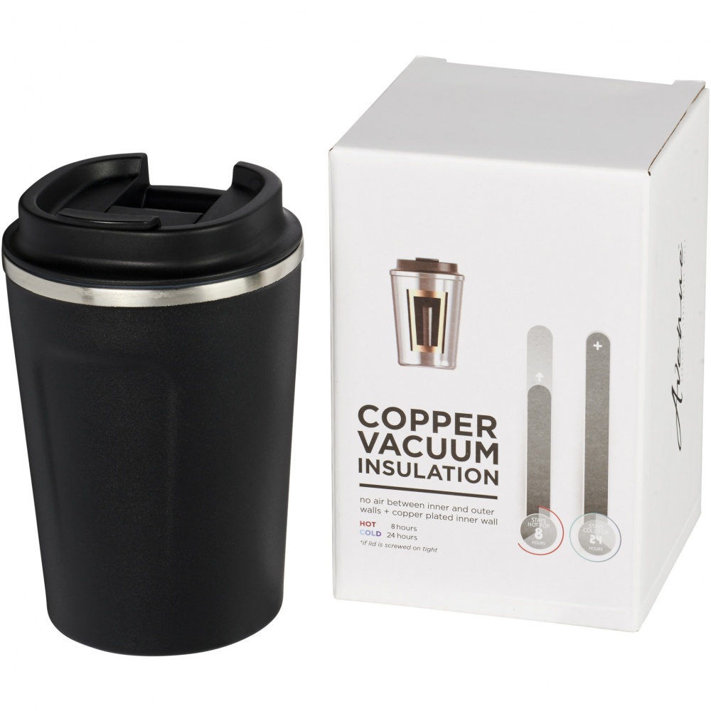 Logo trade promotional gift photo of: Leak-proof copper vacuum insulated tumbler Thor, 360 ml