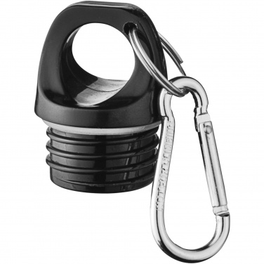Logotrade promotional product picture of: Oregon 770 ml matte water bottle with carabiner