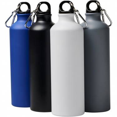 Logo trade promotional products picture of: Oregon 770 ml matte water bottle with carabiner