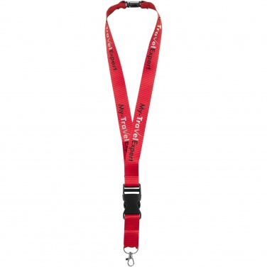 Logotrade promotional gift image of: Yogi lanyard detachable buckle break-away closure