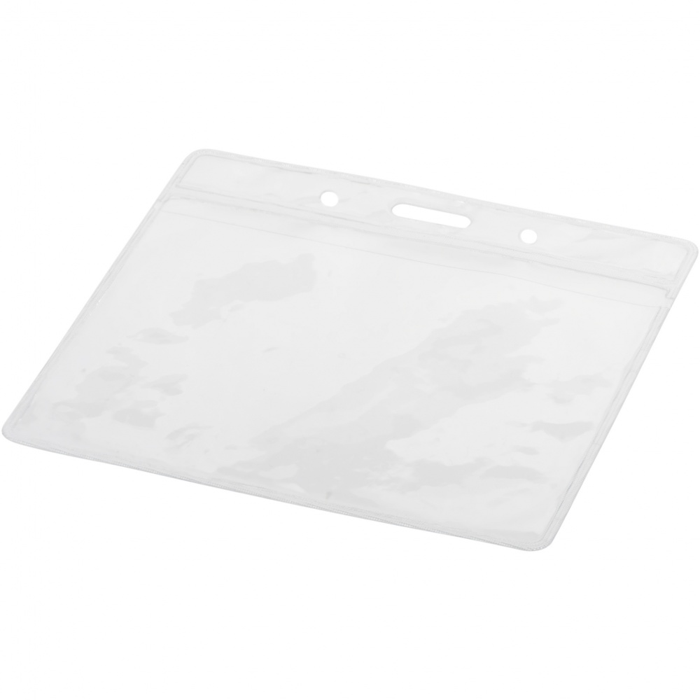 Logo trade promotional items image of: Serge transparent badge holder