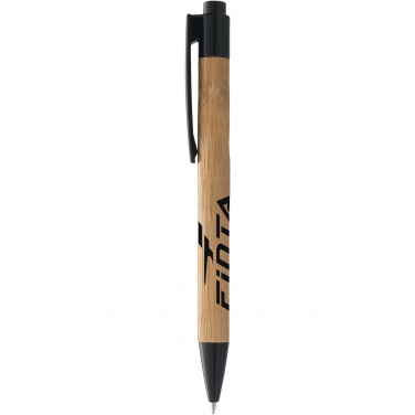 Logo trade promotional merchandise image of: Borneo bamboo ballpoint pen