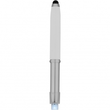 Logo trade advertising product photo of: Xenon stylus ballpoint pen with LED light