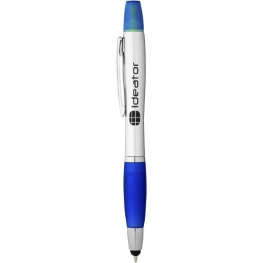 Logotrade business gifts photo of: Nash stylus ballpoint pen and highlighter