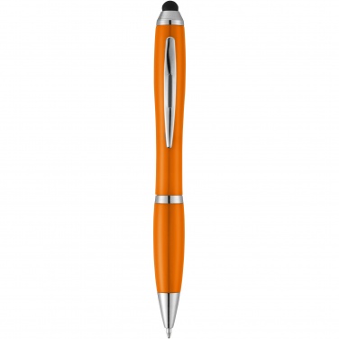 Logotrade promotional giveaways photo of: Nash stylus ballpoint pen with coloured grip