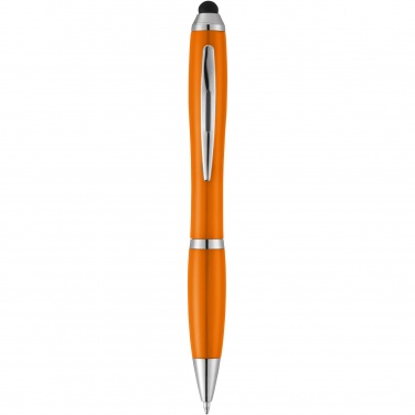 Logotrade promotional gifts photo of: Nash stylus ballpoint pen with coloured grip