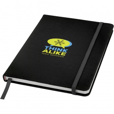 Logo trade business gifts image of: Spectrum A5 hard cover notebook