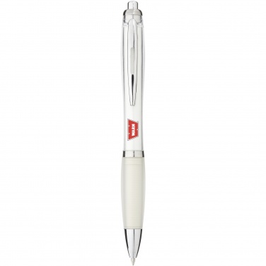 Logotrade corporate gift picture of: Nash ballpoint pen coloured barrel and grip