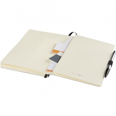 Logo trade promotional merchandise picture of: Revello A5 soft cover notebook