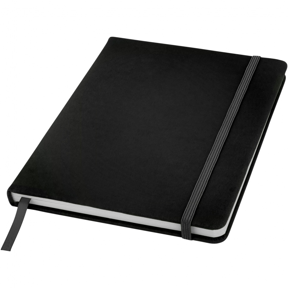 Logo trade corporate gifts picture of: Spectrum A5 notebook with blank pages