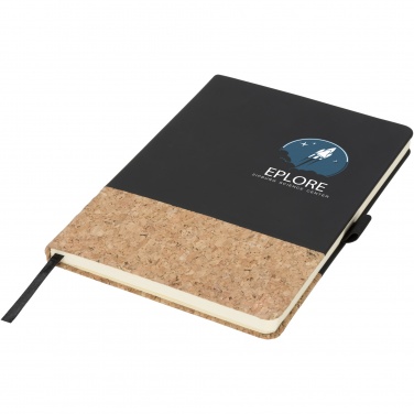 Logotrade promotional products photo of: Evora A5 cork thermo PU notebook