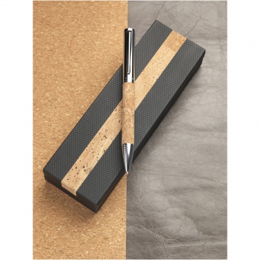 Logo trade promotional giveaway photo of: Cortegana ballpoint pen