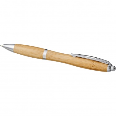 Logotrade corporate gift image of: Nash bamboo ballpoint pen