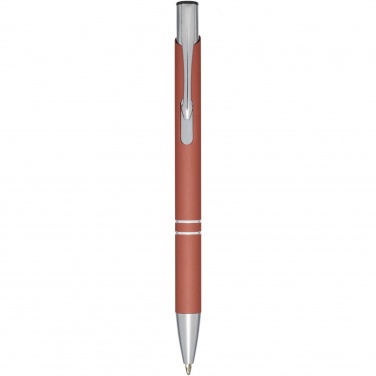 Logo trade promotional product photo of: Moneta soft touch ballpoint pen