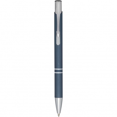 Logo trade promotional products picture of: Moneta soft touch ballpoint pen