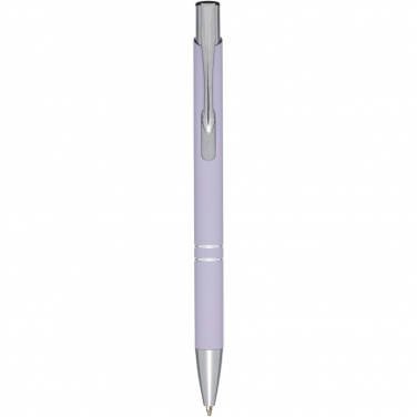 Logo trade promotional gifts picture of: Moneta soft touch ballpoint pen