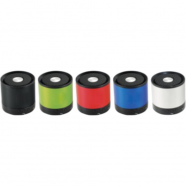 Logo trade promotional items image of: Greedo Bluetooth® aluminium speaker